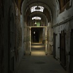 A hallway in Eastern State Pennitentry