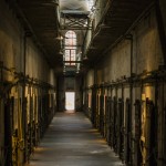 A hallway in Eastern State Pennitentry