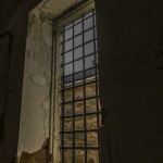 A barred window, Eastern State Pennitentry